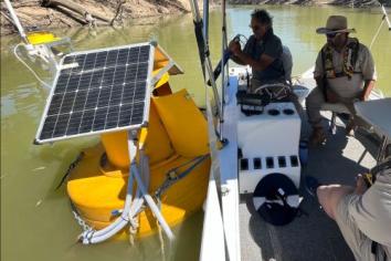 Maintenance check of a smart buoy