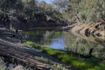 Darling Baaka River sampling