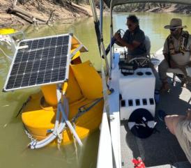 Maintenance check of a smart buoy